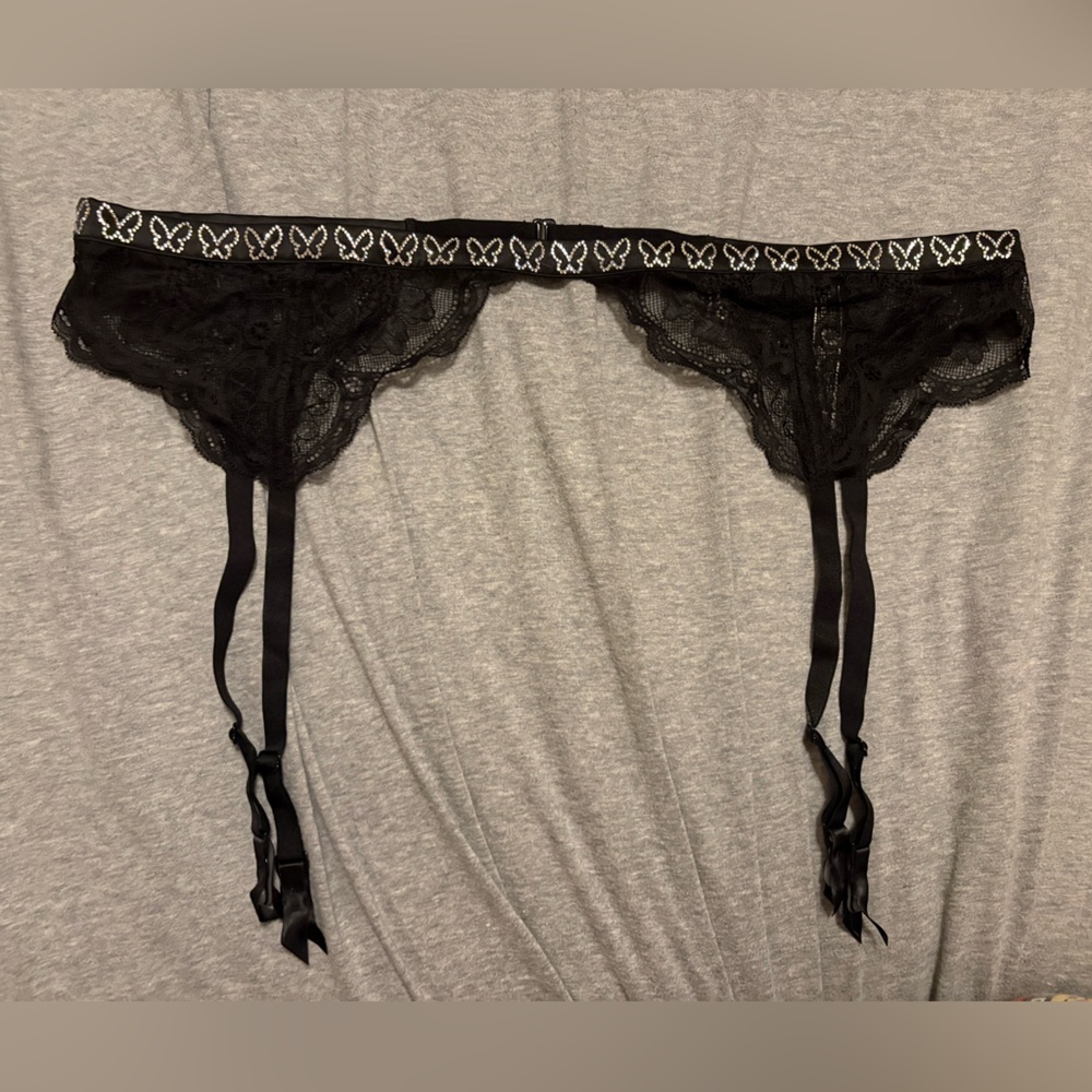 VS butterfly garter belt